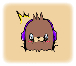 Party people DJ MOGURA sticker #4428809