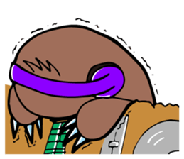 Party people DJ MOGURA sticker #4428810