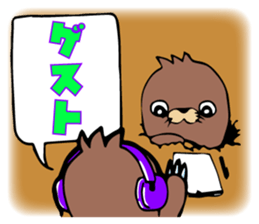 Party people DJ MOGURA sticker #4428821