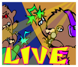 Party people DJ MOGURA sticker #4428825