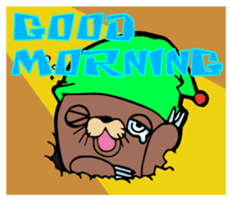 Party people DJ MOGURA sticker #4428826