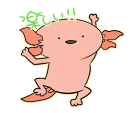 Mr. Axolotl sticker #4430015