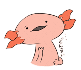 Mr. Axolotl sticker #4430021