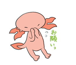 Mr. Axolotl sticker #4430030
