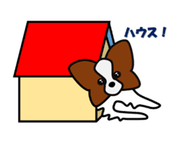 papillon dogcafe sticker #4430637