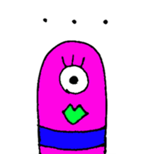 Cute Monster sticker #4430792