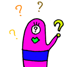 Cute Monster sticker #4430798