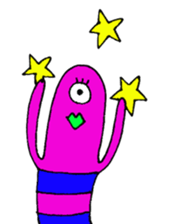 Cute Monster sticker #4430800