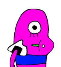 Cute Monster sticker #4430802