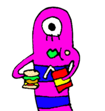 Cute Monster sticker #4430803