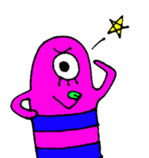 Cute Monster sticker #4430805