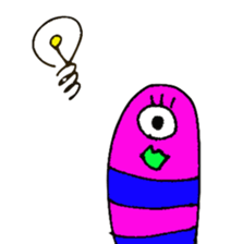 Cute Monster sticker #4430809