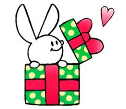 achabox Rabbit (White) sticker #4430857