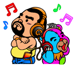 GOL & KUMAKUN ...and DINO sticker #4430882