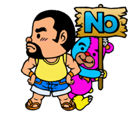 GOL & KUMAKUN ...and DINO sticker #4430885