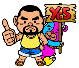 GOL & KUMAKUN ...and DINO sticker #4430886