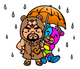 GOL & KUMAKUN ...and DINO sticker #4430889