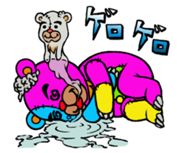 GOL & KUMAKUN ...and DINO sticker #4430895