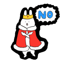 King of the rabbit sticker #4431072