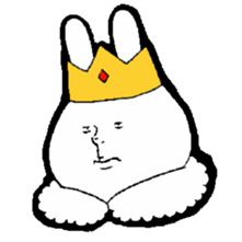 King of the rabbit sticker #4431093
