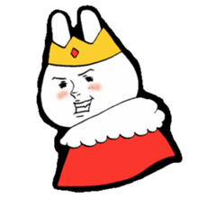 King of the rabbit sticker #4431104