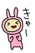 aiueusagi part4 sticker #4431663