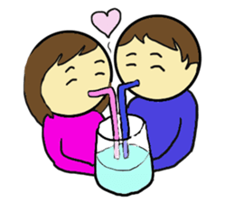 Ballon family story sticker #4431880