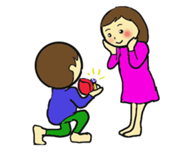 Ballon family story sticker #4431884