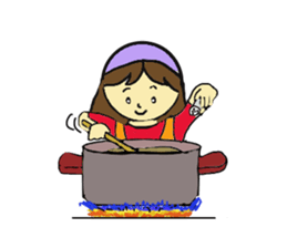 Ballon family story sticker #4431890