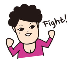 miss Fukuko. sticker #4432000