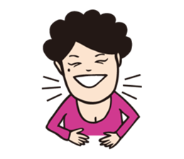 miss Fukuko. sticker #4432001