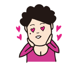 miss Fukuko. sticker #4432006