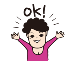 miss Fukuko. sticker #4432010