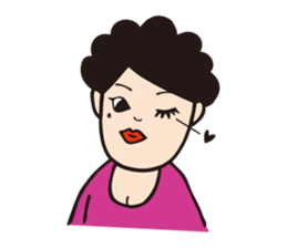 miss Fukuko. sticker #4432013