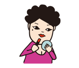 miss Fukuko. sticker #4432014