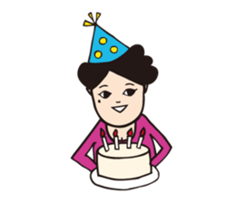 miss Fukuko. sticker #4432018