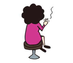 miss Fukuko. sticker #4432020