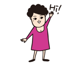 miss Fukuko. sticker #4432024