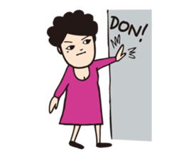 miss Fukuko. sticker #4432026