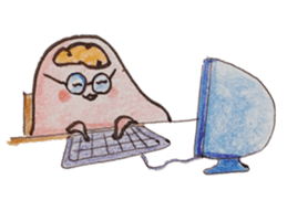 Daily lives of Mr.Kunekunen sticker #4432485