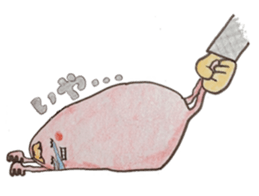 Daily lives of Mr.Kunekunen sticker #4432505