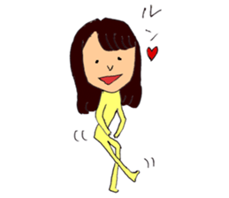 Women and animals around me sticker #4432712