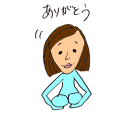 Women and animals around me sticker #4432714