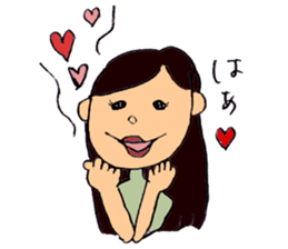 Women and animals around me sticker #4432731