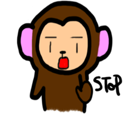 monkeyy sticker #4433683