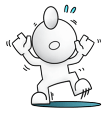 Mono man sticker #4434369