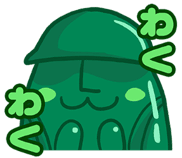 little green army man sticker #4434433