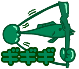 little green army man sticker #4434463