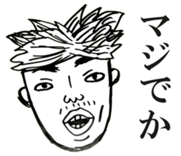 People!Face!!Sticker sticker #4434599