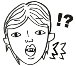 People!Face!!Sticker sticker #4434617